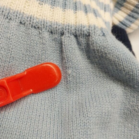 Cynthia Rowley Girls Snowman Sweater Dress Sz M(7/8) Embroidered Rhinestone Poms - Picture 8 of 8